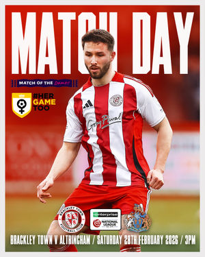 Image post by @brackleytownfc on Instagram