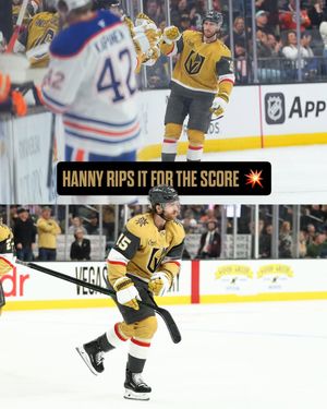 Image post by @vegasgoldenknights on Instagram