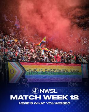Image post by @NWSL on Facebook