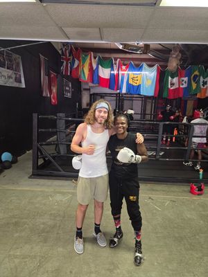 Image post by @tiarabrownboxing on Instagram