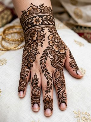 Image post by @mehndi_design4u on Instagram