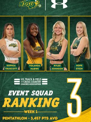 Image post by @ndsutrackfield on Instagram