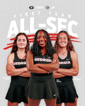 Image post by @ugawomenstennis on Instagram