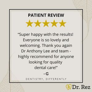 Image post by @drrezdental on Facebook