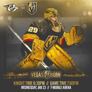 Image post by @vegasgoldenknights on Instagram