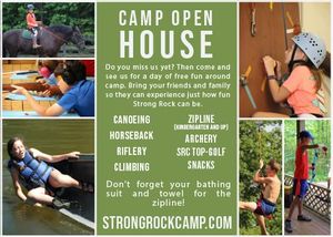 Image post by @strongrockcamp on Facebook