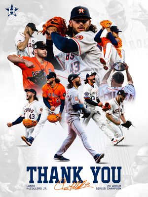 Image post by @astros on Instagram