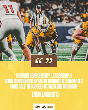 Image post by @WMU_Football on Twitter