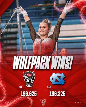 Image post by @wolfpackgymnastics on Instagram