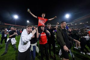 Image post by @LutonTown on Twitter/X
