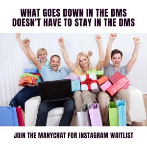Image post by @manychat on Instagram