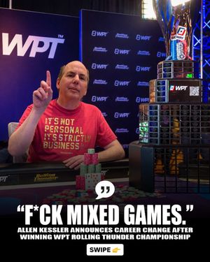 Image post by @worldpokertour on Instagram