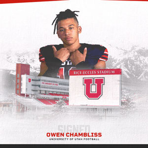 Image post by @Utah_Football on Twitter