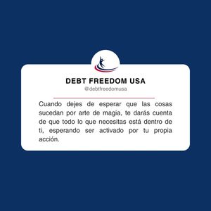 Image post by @debtfreedomusa on Instagram