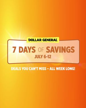 Image post by @dollargeneral on Instagram