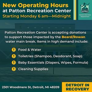 Image post by @DetroitParksRec on Facebook