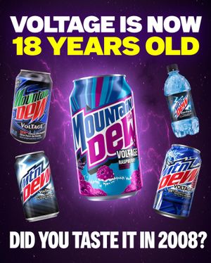 Image post by @mountaindew on Instagram