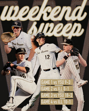 Image post by @wakebaseball on Instagram