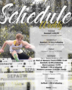 Image post by @depauwtigers on Instagram