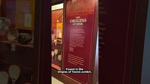 Video post by @tennishalloffame on YouTube