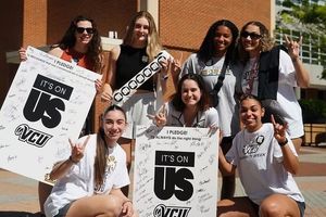 Image post by @vcuvolleyball on Instagram