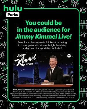 Image post by @hulu on Twitter/X