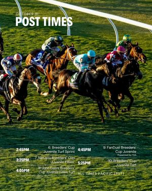 Image post by @breederscup on Instagram