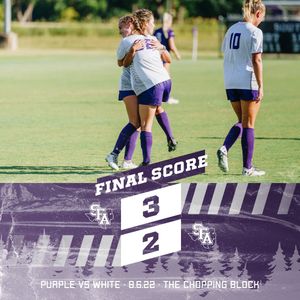 Image post by @SFA_Soccer on Twitter