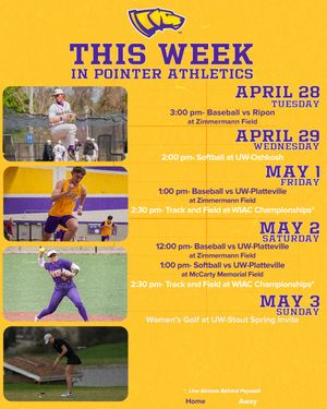 Image post by @uwspathletics on Instagram
