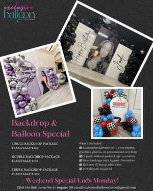 Image post by @exclusiveballoondecor on Instagram