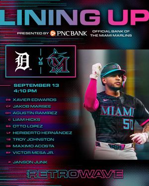 Image post by @Marlins on Twitter