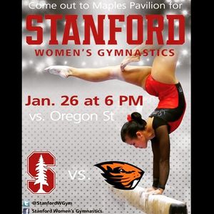 Image post by @stanfordgymnastics on Instagram