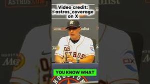 Video post by @lockedonastros on YouTube
