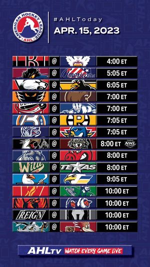 Image post by @TheAHL on Twitter