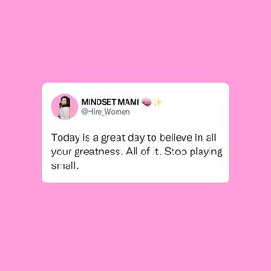 Image post by @hire.women on Instagram