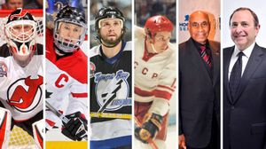 Image post by @HockeyHallFame on Twitter/X