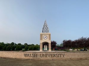 Image post by @WalshUniversity on Twitter