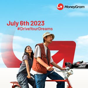 Image post by @MoneyGram on Twitter