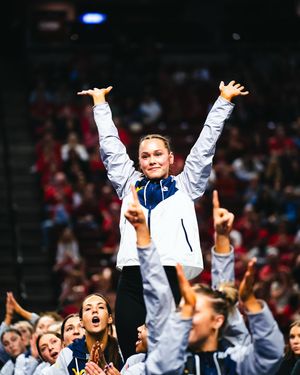 Image post by @wvugymnastics on Instagram