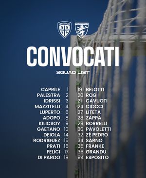 Image post by @cagliaricalcio on Instagram