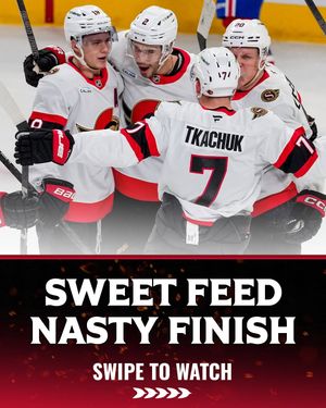 Image post by @senators on Instagram