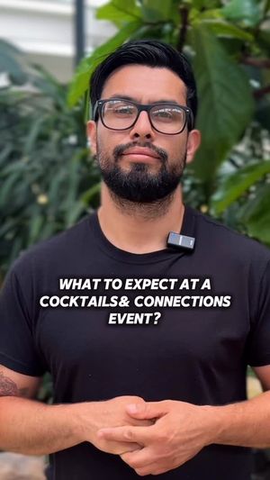 Video post by @Cocktails & Connections on Facebook