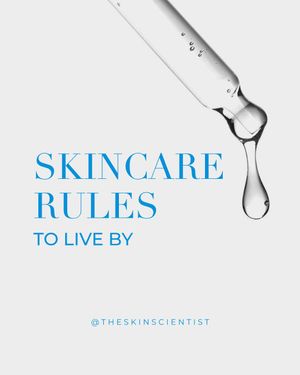 Image post by @theskinscientist on Instagram