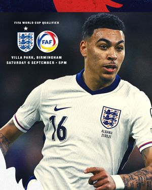 Image post by @england on Instagram