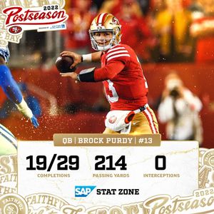 Image post by @49ers on Instagram