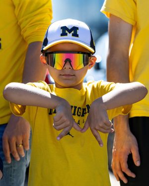 Image post by @umichathletics on Instagram