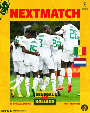 Image post by @footballsenegal on Instagram