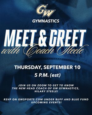 Image post by @gw_gymnastics on Instagram