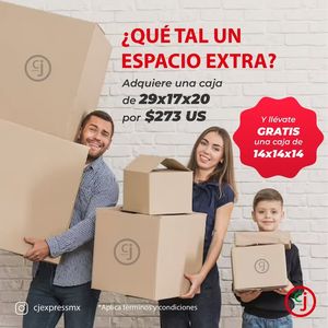 Image post by @cjexpress.paqueteria on Facebook