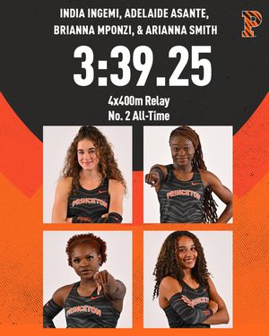 Image post by @princetontrack on Instagram